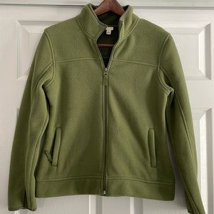 Merona Women’s size M fleece olive green activewear jacket
